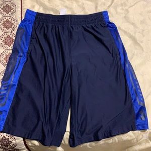 Under armour navy blue XL shorts